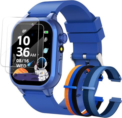 Smart Watch for Girls - Kids Watch with 39 Games, Built-in Camera, Video Recorder, Alarm, Calculator, Pedometer & Various Wallpapers – Toys for Ages 4-12 Years Old Birthday in Kuwait