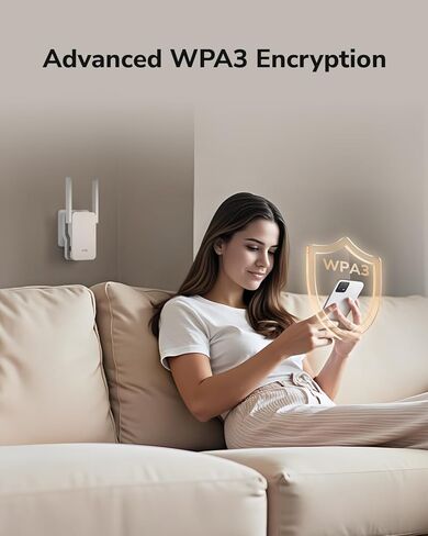 Cudy BE3600 Dual Band Wi-Fi 7 Repeater Signal Booster with Gigabit Ethernet Port, Access Point, APP Setup, Cudy Mesh and APP Support, RE3600 in Saudi Arabia
