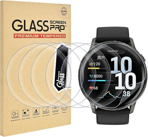 6 قطع متوافقة مع واقي شاشة الساعة الذكية Garmin Venu 4 مقاس 41 مم، شفاف، HD مضاد للخدش ناعم من مادة TPU [ليس زجاجًا] مع واقي رفيع جدًا لفيلم Venu 4 الواقي مقاس 41 مم in Saudi Arabia