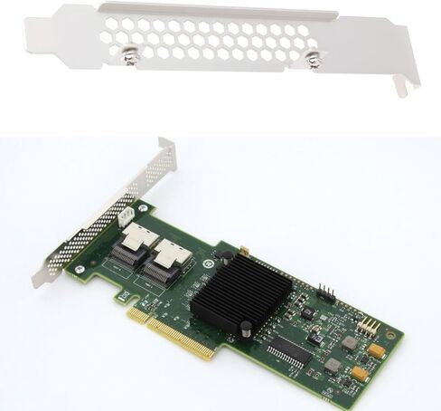 The Lord of the Tools Full-Height PCI Slot Cover Bracket Compatible with LSI MegaRAID Compatible with IBM ServeRAID SAS Controllers with Screws in Saudi Arabia