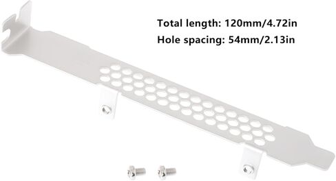 The Lord of the Tools Full-Height PCI Slot Cover Bracket Compatible with LSI MegaRAID Compatible with IBM ServeRAID SAS Controllers with Screws in Saudi Arabia