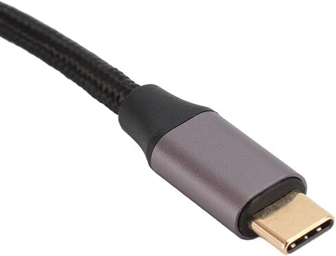 محول VGA لواجهة الوسائط المتعددة من USB C إلى HD، محور متعدد المنافذ مع واجهة وسائط متعددة عالية الدقة 4K عند 60 هرتز وVGA 1080 بكسل، للهاتف المحمول والكمبيوتر اللوحي in Saudi Arabia