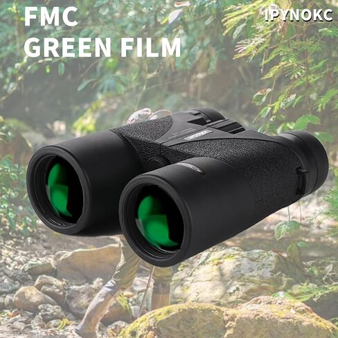 12x42 High Powered Binoculars for Adults, Clear Optics for Wildlife & Sports, Essential Camping Gear & Hunting Gear for Outdoor Adventures and Travel in Kuwait