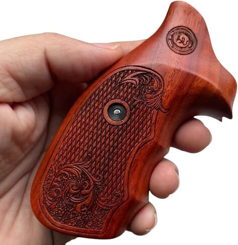 جديد! المقابض متوافقة مع إطار برج الثور الصغير M85 605 850 851 905 941 .38 زهرة خلفية مفتوحة خاصة منقوشة in Kuwait