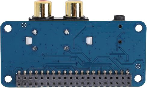 لوحة بطاقة الصوت Yoidesu DAC، لوحة توسيع الصوت HiFi I2S DAC مع منفذ سماعة أذن 3.5 مم وواجهة AV، للوحات الأم RasPi 5 4B 3B + 3B W 2W Pico W Pico 2W in Saudi Arabia