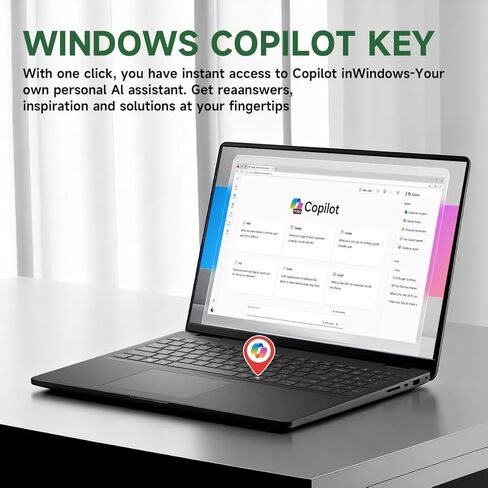 Dell 16 Touchscreen Laptop Computer - Intel 10-Core 7 150U (up to 5.4 GHz), 32 GB DDR5 RAM, 1 TB SSD, 16" FHD+ Touch Display, Backlit KB, Wi-Fi 6, Copilot AI, Windows 11 Pro, Black in Kuwait