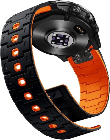 أشرطة سريعة التركيب 22 مم مغناطيس قوي متوافق مع Garmin Fenix ​​8 45mm/Fenix ​​7/7 Pro/6/6 Pro/5/5 Plus/Instinct 2/Forerunner 965/955/945/Approach S70 47mm/S62/S60/Epix 2 Pro 47mm/Quatix7/6/5 in Kuwait