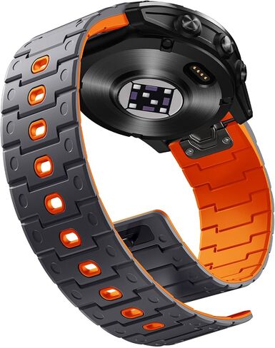أشرطة سريعة التركيب 22 مم مغناطيس قوي متوافق مع Garmin Fenix ​​8 45mm/Fenix ​​7/7 Pro/6/6 Pro/5/5 Plus/Instinct 2/Forerunner 965/955/945/Approach S70 47mm/S62/S60/Epix 2 Pro 47mm/Quatix7/6/5 in Saudi Arabia