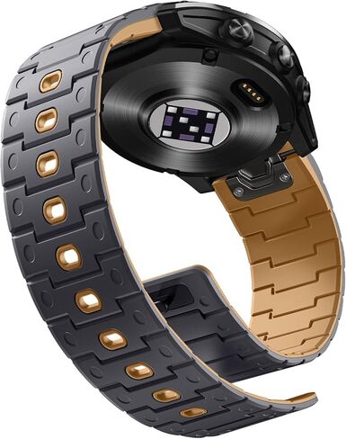 أشرطة سريعة التركيب 22 مم مغناطيس قوي متوافق مع Garmin Fenix ​​8 45mm/Fenix ​​7/7 Pro/6/6 Pro/5/5 Plus/Instinct 2/Forerunner 965/955/945/Approach S70 47mm/S62/S60/Epix 2 Pro 47mm/Quatix7/6/5 in Saudi Arabia