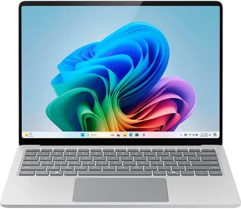 كمبيوتر محمول Microsoft Surface (2024)، Windows 11 Copilot+ PC، شاشة لمس 13.8 بوصة، Snapdragon X Plus (10 كور)، ذاكرة وصول عشوائي 16 جيجابايت، تخزين SSD 512 جيجابايت، بلاتيني in Saudi Arabia