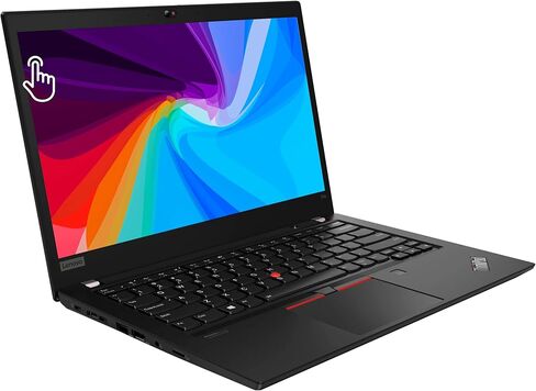 Lenovo Thinkpad T14 Gen 2 14" Touchscreen Laptop, i5 1145G7 2.6Ghz, 16GB DDR4, 256GB NVMe SSD, 1080p Full HD, Thunderbolt 4, HDMI, Webcam, Windows 11 Pro - Black (Renewed) in Saudi Arabia