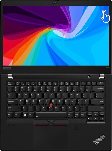 Lenovo Thinkpad T14 Gen 2 14" Touchscreen Laptop, i5 1145G7 2.6Ghz, 16GB DDR4, 256GB NVMe SSD, 1080p Full HD, Thunderbolt 4, HDMI, Webcam, Windows 11 Pro - Black (Renewed) in Saudi Arabia