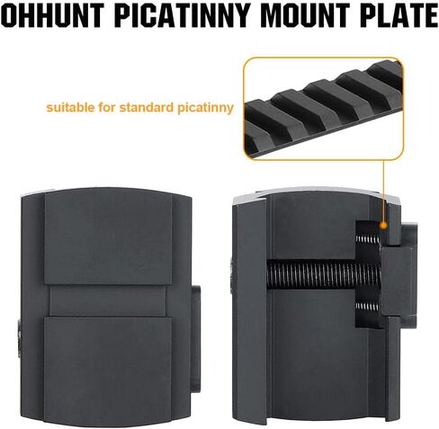 حامل محول بصري للوحة التركيب Picatinny من ohhunt متوافق مع Holosun 509T in Saudi Arabia