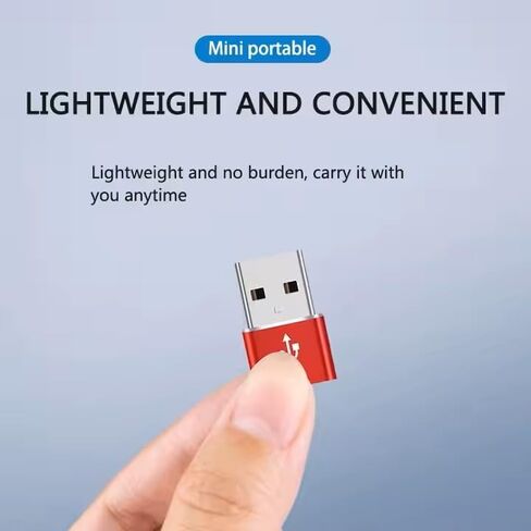 محول يو اس بي | محول USB من النوع A إلى USB من النوع C، شواحن 2.0، نقل البيانات، دعم صوتي بدون فقدان لسماعات الرأس - عبوة من 3 قطع in Saudi Arabia