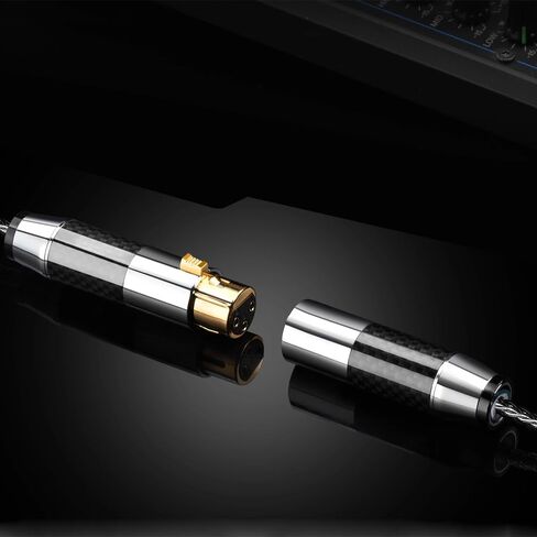 4.4MM Balanced Male to 2 XLR Female Cable,Dual XLR Female Audio Adapter Cord Compatible with NW-WM1A/ WM1Z/ ZX300, PHA-2A Digital Audio Player (0.5M) in Saudi Arabia