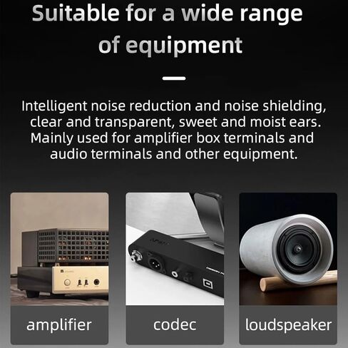 HiFi Speaker Binding Post Rhodium-Plated Copper Hi-end Speaker Banana Plug Socket Terminals Screw Locking Audiophile Banana Jack Connectors, for Thick Baffle/HiFi Speakers (2 Pairs/4 Pcs) in Saudi Arabia