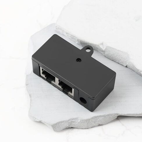 POE Injector DC5521 48V 0.5A for 12V 24V 48V Ethernet Power Supply Black in Saudi Arabia
