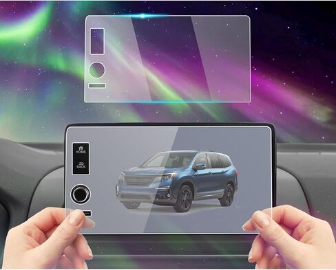 Tempered Glass Screen Protector Foil Compatible with 2025 2024 2023 Honda Pilot EX-L/Elite/Trailsport/Touring 9 Inch Navigation Touchscreen Cover Accessories Protective Film 9H Anti-Fingerprint HD in Saudi Arabia