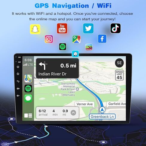 5G WiFi Android 13 Car Stereo for Pontiac Aztek 2001 2002 2003 2004 2005, 7 Inch IPS HD Touch Screen Car Radio Wireless CarPlay Android Auto, GPS FM/SWC Bluetooth 1080P Backup Camera-2+32G in Saudi Arabia