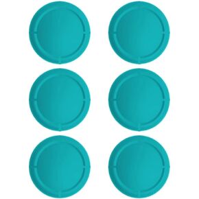 Ferkurn عصا التحكم البديلة غطاء الإبهام للتبديل OLED Joycon & Switch Lite، Joycon Grip Button Stick غطاء 3D التناظري غطاء الجلد استبدال أجزاء مجموعة إصلاح الملحقات، 6 قطع in Kuwait