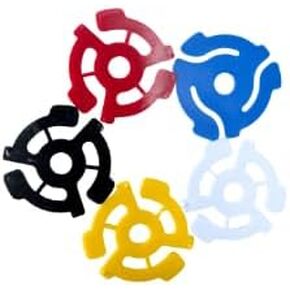 45 RPM Record Adapter Insert, Vinyl Center Hole Adapters, 5 in Kuwait