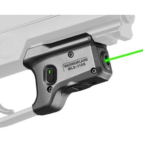 WARRIORLAND Trigger Laser يناسب Sig Sauer P320 Compact M18 & P320 بالحجم الكامل M17، أول شعاع أخضر مع مؤشر الطاقة، P320 Trigger Guard Laser مع مفتاح تشغيل/إيقاف يمكن استخدامه بكلتا اليدين، WLS-112G in Saudi Arabia