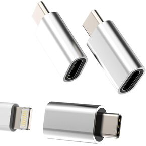 Lightning to USB C for iPhone16 15 Pro Max Charging Adapter (3 Pack)for Apple for iPad Air4 compatible for Samsung Charger Female Cable Type C Male Adaptor Connector Charge Port Data Android Converter in Kuwait