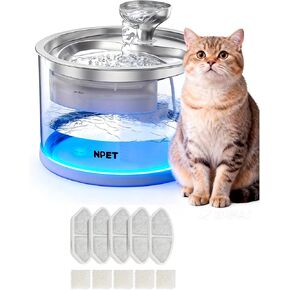 NPTER DEGINGE 4 مرشحات استبدال حزمة ل N280 الزجاج الأليفة مياه النافورة موزع القطة CAT in Saudi Arabia