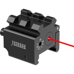 Feyachi PL-19 جهاز رؤية ليزر أحمر/أخضر يعمل على ترقية جهاز ليزر Airsoft Gun ليزر أحمر مدمج منخفض المستوى مع حاجز Picatinny/Weaver لبندقية مسدس مسدس in Saudi Arabia