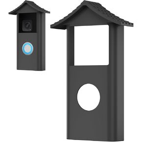 Silicone Skin for Ring Battery Doorbell (2024 Release) – Weatherproof Protective Case Cover – Heat & Cold Resistant (-40°F to 220°F) – Easy Snap-On Install, Black in Kuwait