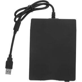 Angoily USB قارئ القرص المرن للكمبيوتر المحمول محرك أقراص مرنة USB سهل الاستخدام ومتوافق مع أنظمة متعددة in Kuwait