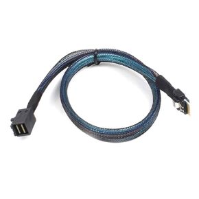 كابل PCIE4.0 MiniSAS SFF8643 36PIN إلى SlimlineSAS SFF8654 4i 38P 0.5/1 متر in Kuwait