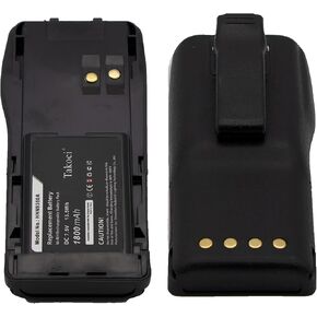 2-Pack 7.4V 1800mAh HNN9360 HNN9360A HNN9360B HNN9360C Ni-MH Radio Battery Compatible for Motorola GP350 Two Way Radio, with Belt Clip in Saudi Arabia