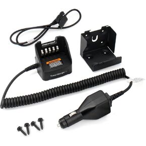 شاحن سفر بديل KVC-21 متوافق مع كينوود TK-2180 TK-3180 TK-5210 TK-5310 TK-5220 TK-5320 TK-5410 NX200 NX300 NX210 NX410 NX411 NX-5200 NX-5400 شاحن لاسلكي KNB-47L KNB-48L in Kuwait
