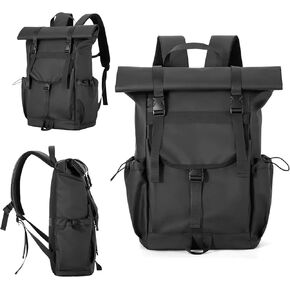 Waterproof Backpack -23L, Freely Adjustable Size With a Large Capacity of 17L to 23L, Suitable for Sports, Outdoor Activities, Mountaineering, Cycling, Hiking, Camping, Kayaking, Fishing in Kuwait