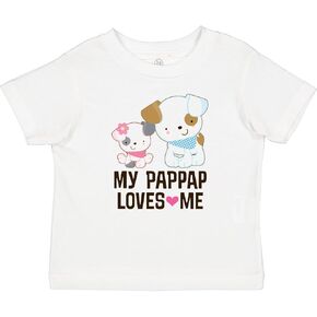 تي شيرت Inktastic My Pap Pap Loves Me Granddaughter Baby in Saudi Arabia