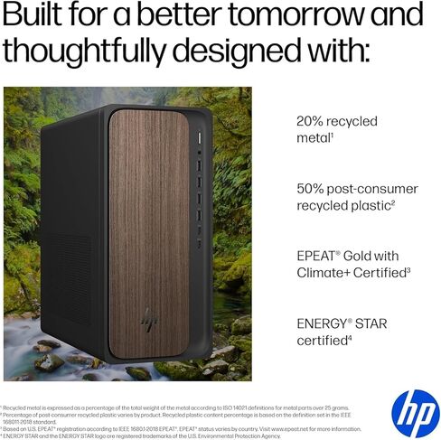الكمبيوتر المكتبي HP OmniDesk M03 Business Next Gen AI PC، معالج Intel Core Ultra 5-225 (10 نواة، حتى 4.9 جيجا هرتز)، ذاكرة وصول عشوائي DDR5 سعة 16 جيجابايت، SSD 1 تيرابايت، USB-C، Wi-Fi 6، دعم شاشة HDMI + DP مزدوجة in Kuwait
