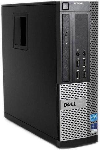 Dell Optiplex 7010 Desktop Computer - Intel Core i7 Up to 3.8GHz Max Turbo Frequency, 16GB DDR3, New 1TB SSD, WiFi, USB 3.0, DVDRW, 2X Display Port, Windows 11 Pro (Renewed) in Kuwait