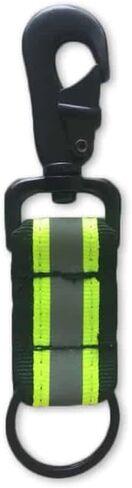 Lightning X Reflective Firefighter Key Chain | Fire Rescue Key Ring Holder for Turnout Gear | Gift for Fireman in Saudi Arabia