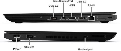 لاب توب لينوفو ثينك باد T460s، كمبيوتر محمول 14 بوصة فل اتش دي، كور i5-6300U، ذاكرة الوصول العشوائي 8 جيجا، 256 جيجا اس اس دي، كاميرا، ويندوز 11 Pro64 (متجدد) in Kuwait