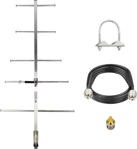 GMRS NMO هوائي 462-467Mhz UHF هوائي سوط المحمول مع قاعدة مغناطيسية 13ft RG58 كابل PL-259 SMA أنثى موصل ماكس الطاقة 150 واط دفعة إشارة الإخراج in Kuwait