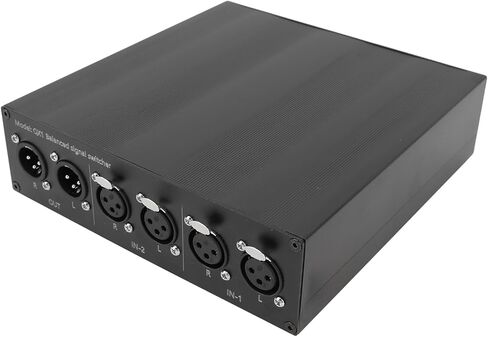 Gugxiom XLR Audio، 2 في 1 Out، صندوق اختيار، لاستريو HiFi، مشغل CD DVD، مكبرات الصوت in Kuwait