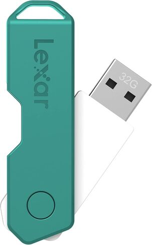 محركات أقراص فلاش Lexar® JumpDrive® TwistTurn2 USB 2.0، سعة 32 جيجابايت، حزمة من 3 محركات أقراص فلاش، LJDTT2-32GABNA3 in Kuwait