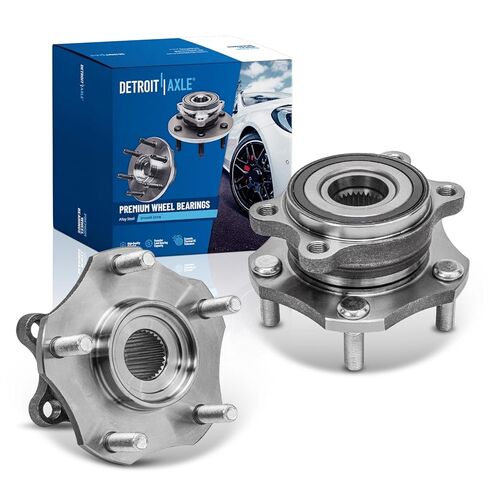 Detroit Axle - Pair Front Wheel Bearing and Hubs Assembly with ABS & 6-Lug for Ford Expedition 2018-2021 & Lincoln Navigator 2018-2021, 4WD Only 515181 in Saudi Arabia
