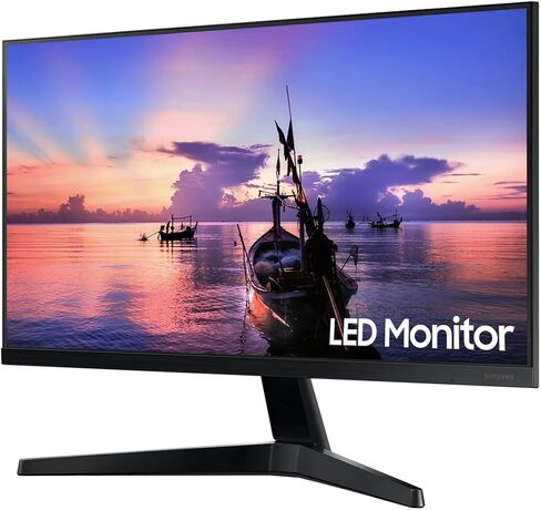 شاشة كمبيوتر سامسونج 27 بوصة (أحدث طراز 2026) - شاشة FHD 1080 بكسل، 75 هرتز، AMD FreeSync، HDMI، بدون حدود من 3 جوانب، مثالية للمنزل والعمل، رمادي أزرق داكن مع موسع منفذ USB DKZ in Saudi Arabia
