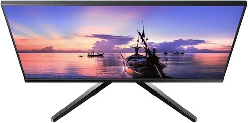 شاشة كمبيوتر سامسونج 27 بوصة (أحدث طراز 2026) - شاشة FHD 1080 بكسل، 75 هرتز، AMD FreeSync، HDMI، بدون حدود من 3 جوانب، مثالية للمنزل والعمل، رمادي أزرق داكن مع موسع منفذ USB DKZ in Saudi Arabia