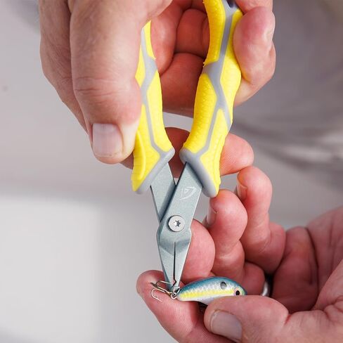 danco Karl 5" Split Ring Fishing Plier– Stainless Steel, Corrosion Resistant, Saltwater Safe Line Cutter – Compact Split Ring Fishing Tool in Saudi Arabia