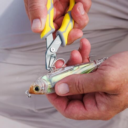danco Karl 5" Split Ring Fishing Plier– Stainless Steel, Corrosion Resistant, Saltwater Safe Line Cutter – Compact Split Ring Fishing Tool in Saudi Arabia