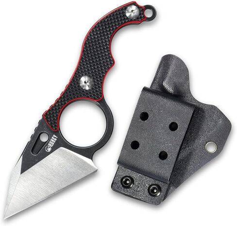 KUBEY Hippocam KU166 Fixed Blade Utility Knife Hand Tool 2.36in D2 Steel Blade with Kydex Sheath in Saudi Arabia