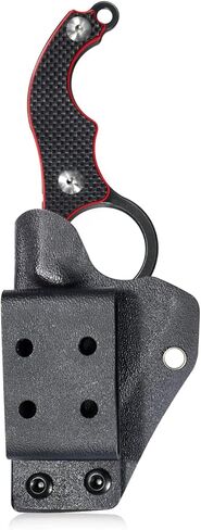 KUBEY Hippocam KU166 Fixed Blade Utility Knife Hand Tool 2.36in D2 Steel Blade with Kydex Sheath in Saudi Arabia